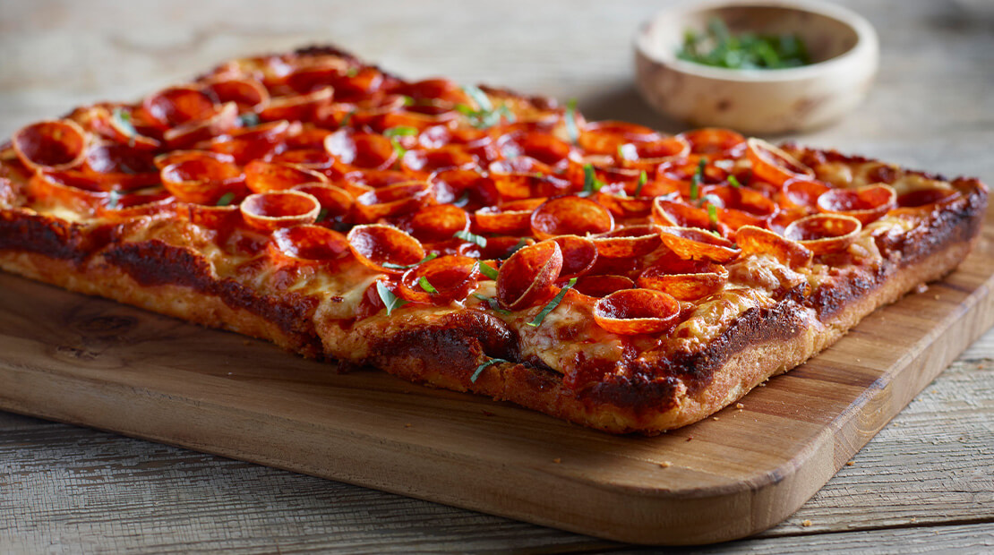 Detroit Style Pizza